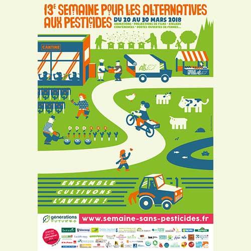 La Semaine pour les alternatives aux pesticides, c’est du 20 au 30 mars ! La Semaine pour les alternatives aux pesticides, c’est du 20 au 30 mars !