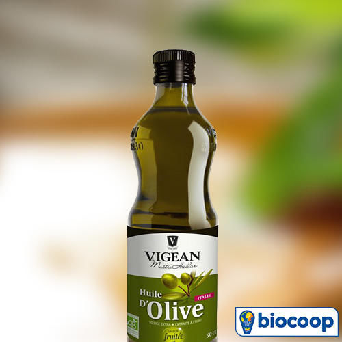 Huile du mois de août : huile d'olive vierge extra Vigean Huile du mois de août : huile d'olive vierge extra Vigean