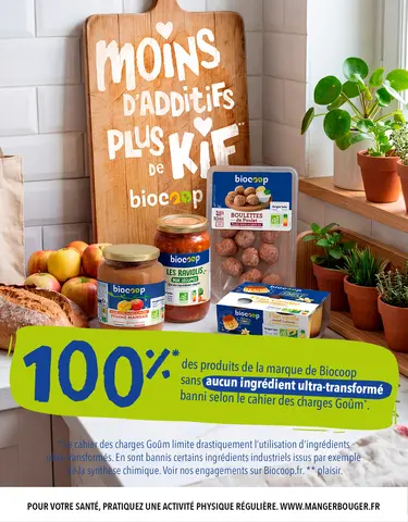 Moins d'additifs, plus de kif** !